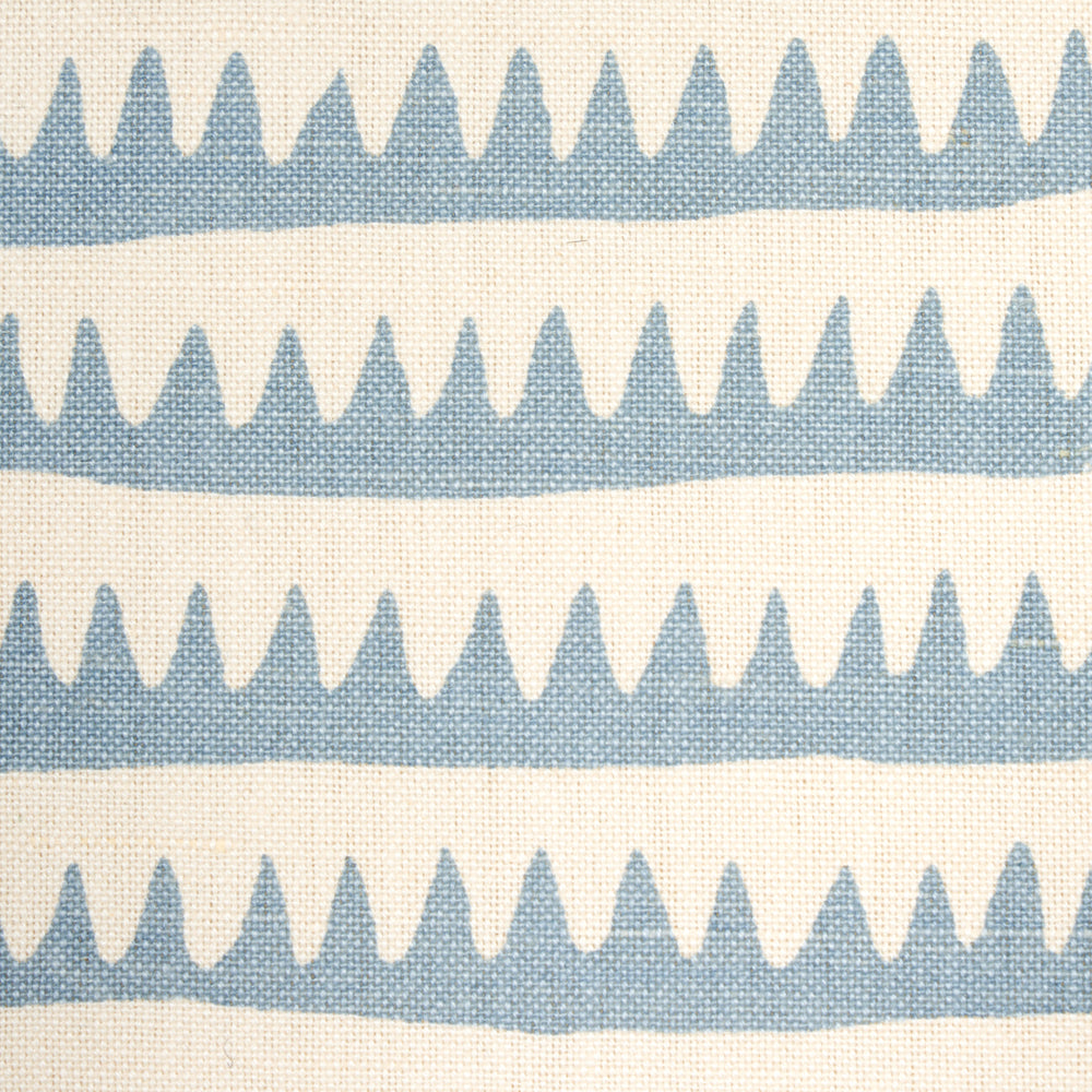 CORFU HAND PRINTED STRIPE | Sky