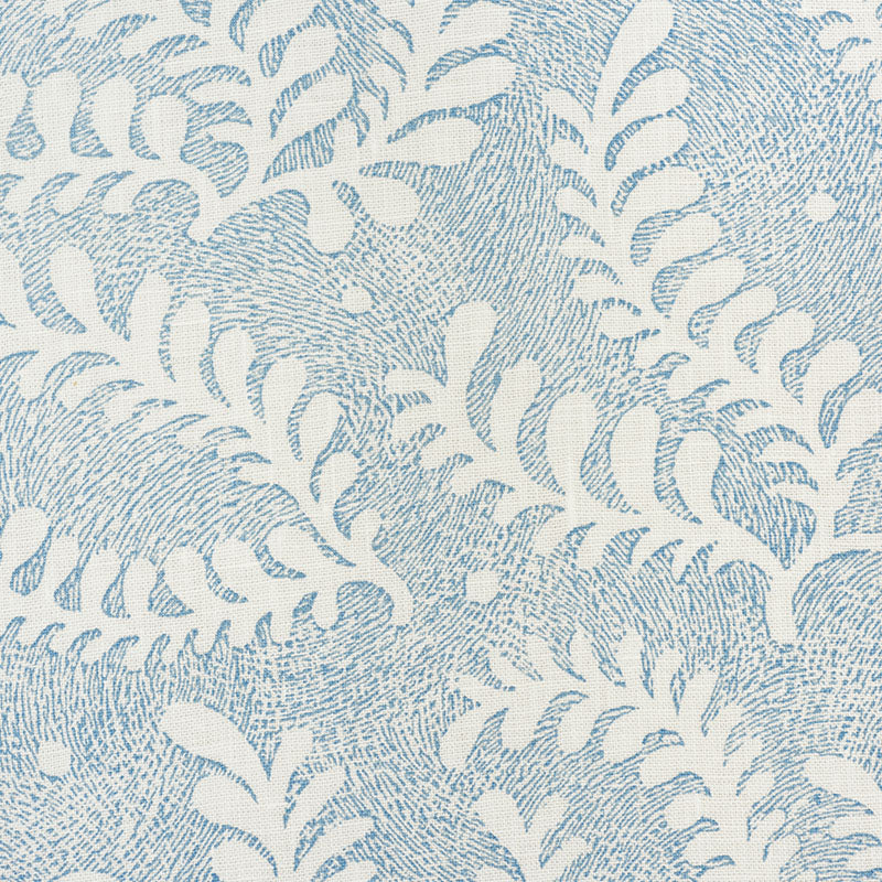 ETCHED FERN | Blue