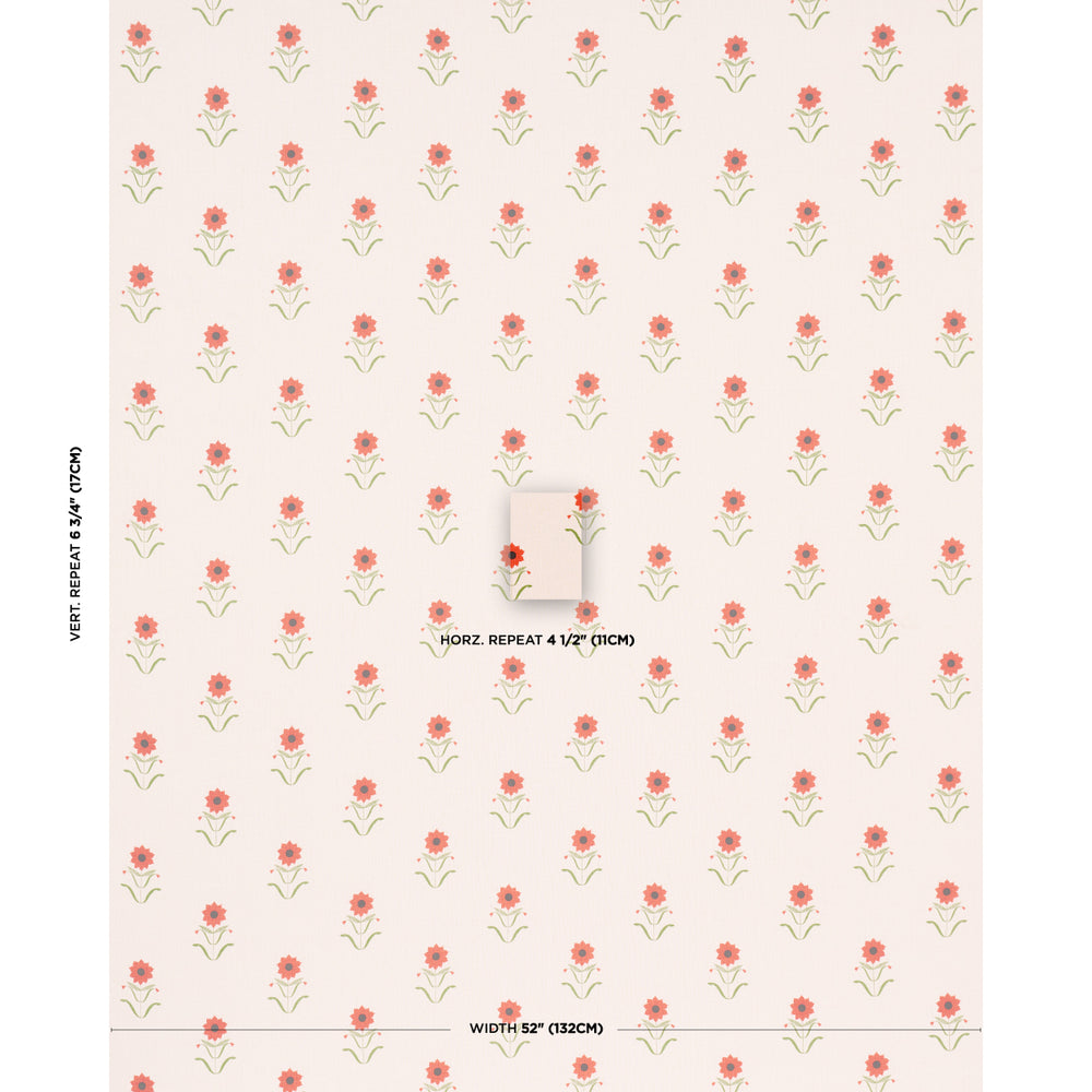 FORGET ME NOTS | Red On Pink