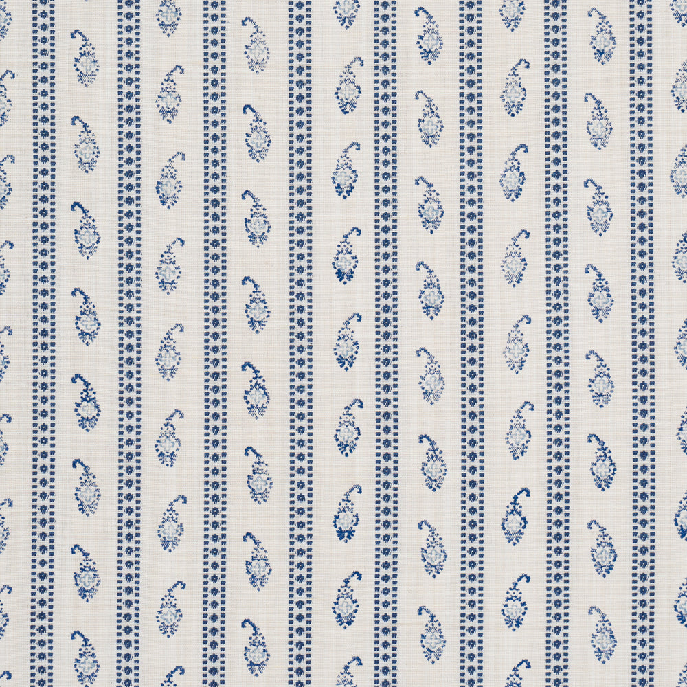 EDDIE WOVEN HAND BLOCK PRINT | Blue