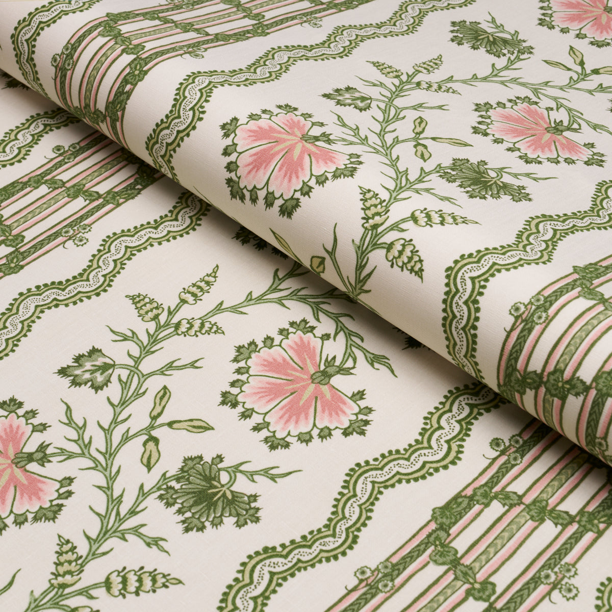 PARVATI FLORAL STRIPE | Petal – Schumacher Italia