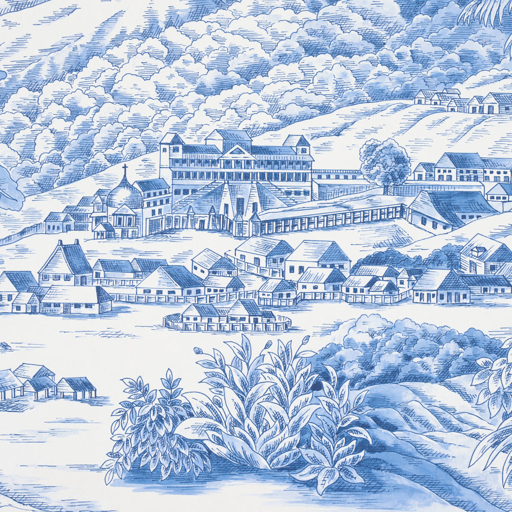 TOILETTE TOUSSAINT | BLU SU AVORIO