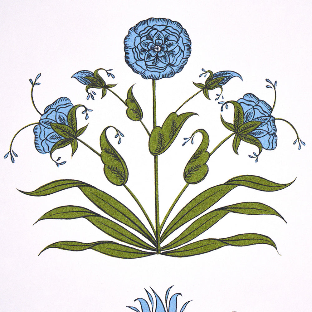 STRISCE DI PAPAVERO | BLU