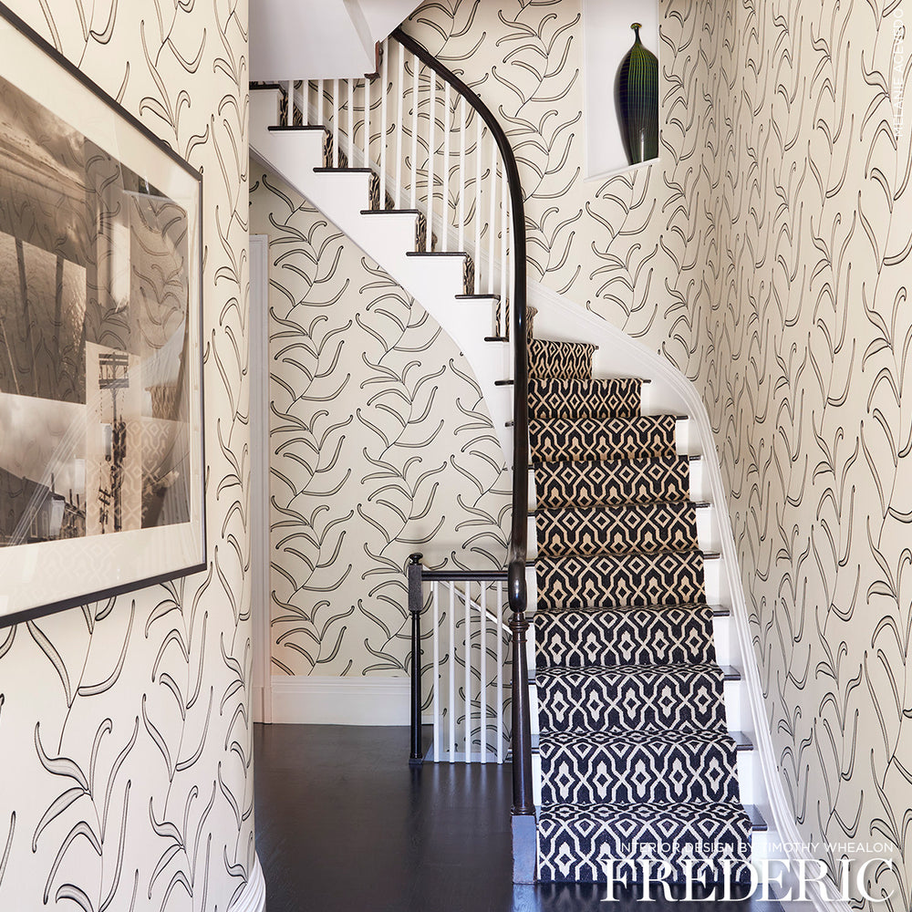 FOGLIA DI BRUCO | NERO E CREMA