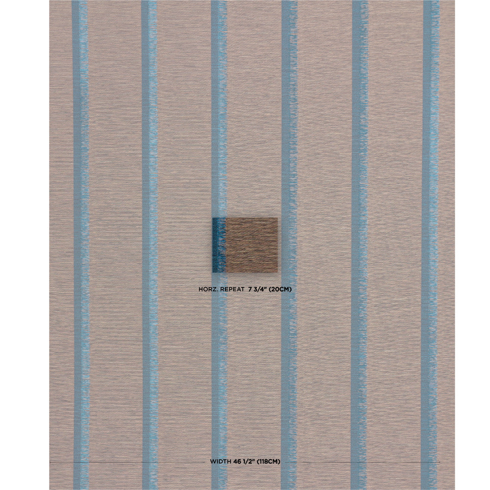 AXEL FRINGE WALLCOVERING | Peacock/Brown