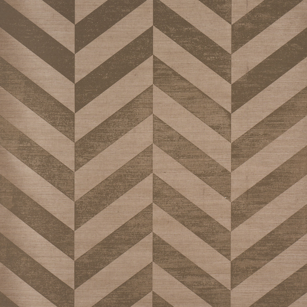STAGGERED CHEVRON SISAL | Brown