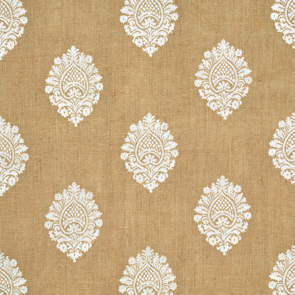 SAVANNA JUTE EMBROIDERED SHEER | Jute
