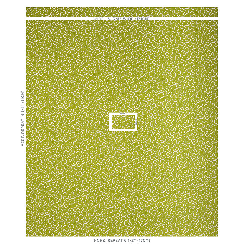 MEANDER EMBROIDERY - Leaf