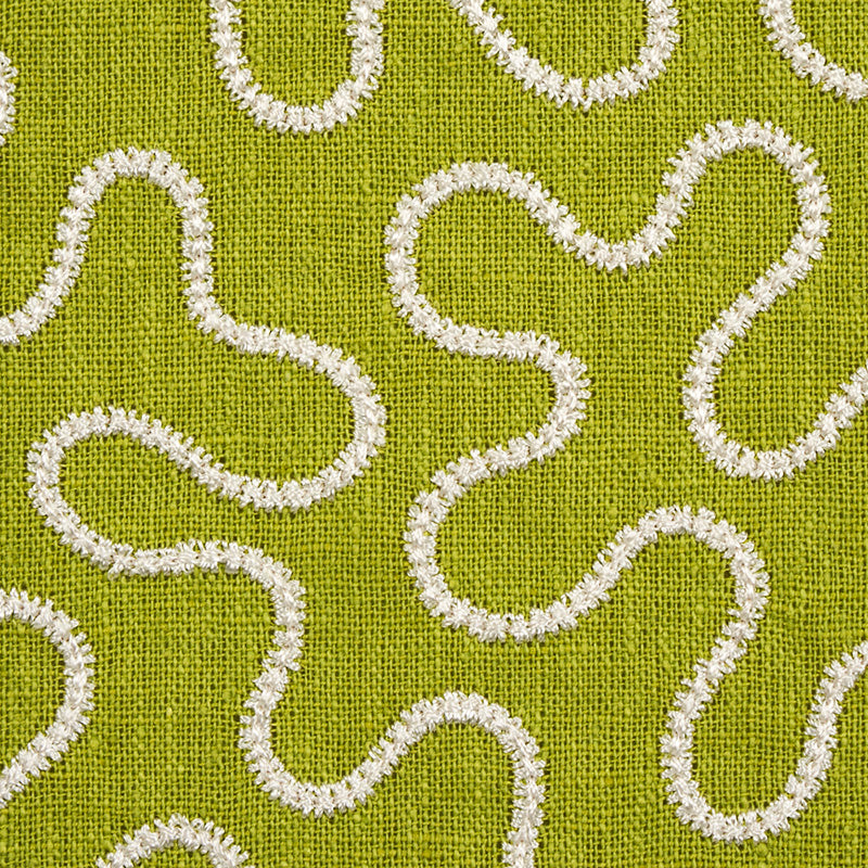 MEANDER EMBROIDERY - Leaf