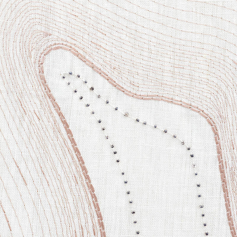 TOPO BEADED SHEER | Blush