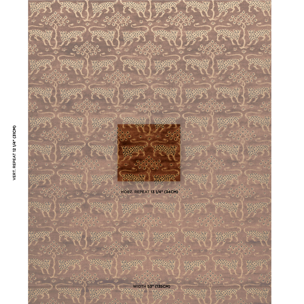 VELLUTO LEOPARDATO DEL BOSCO | SEPPIA