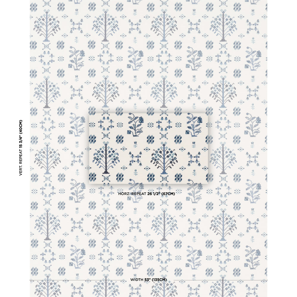 FAIRVIEW CROSS STITCH EMBROIDERY | Indigo