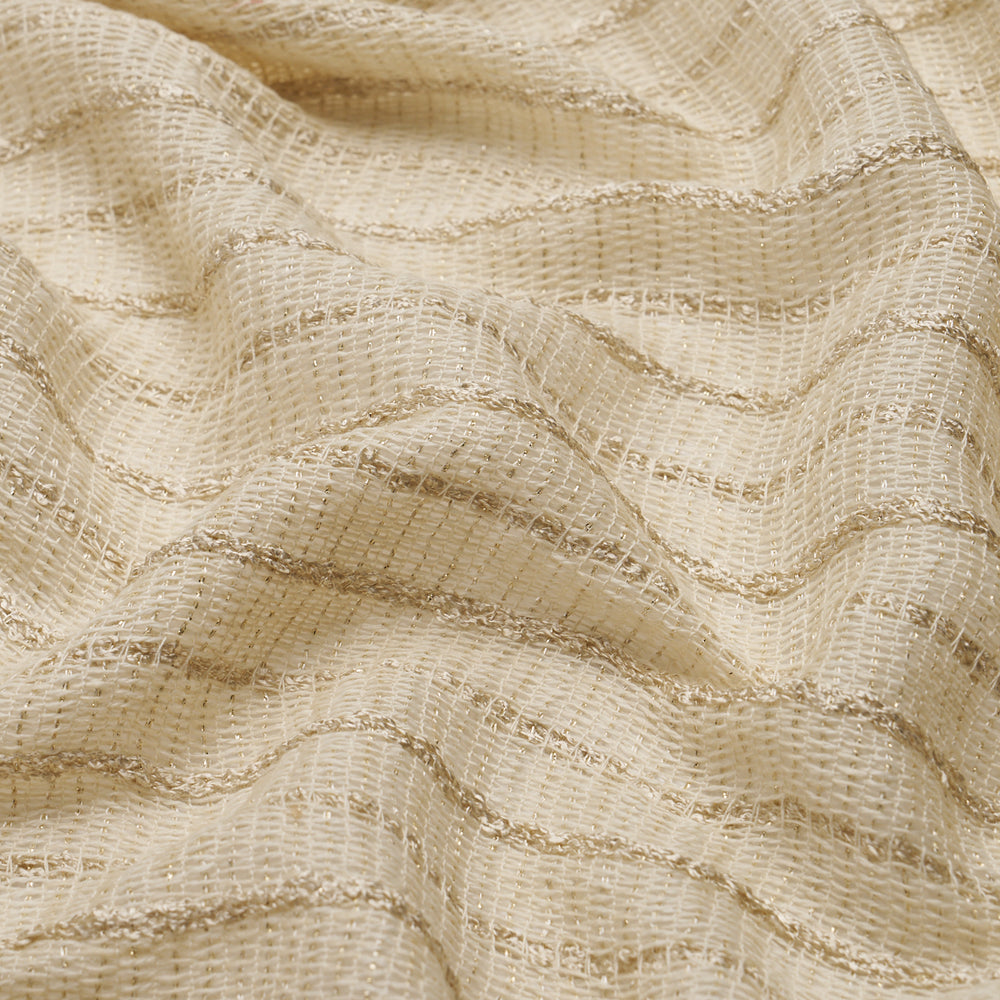 ELLIE ALPACA SHIMMER SHEER | Cream