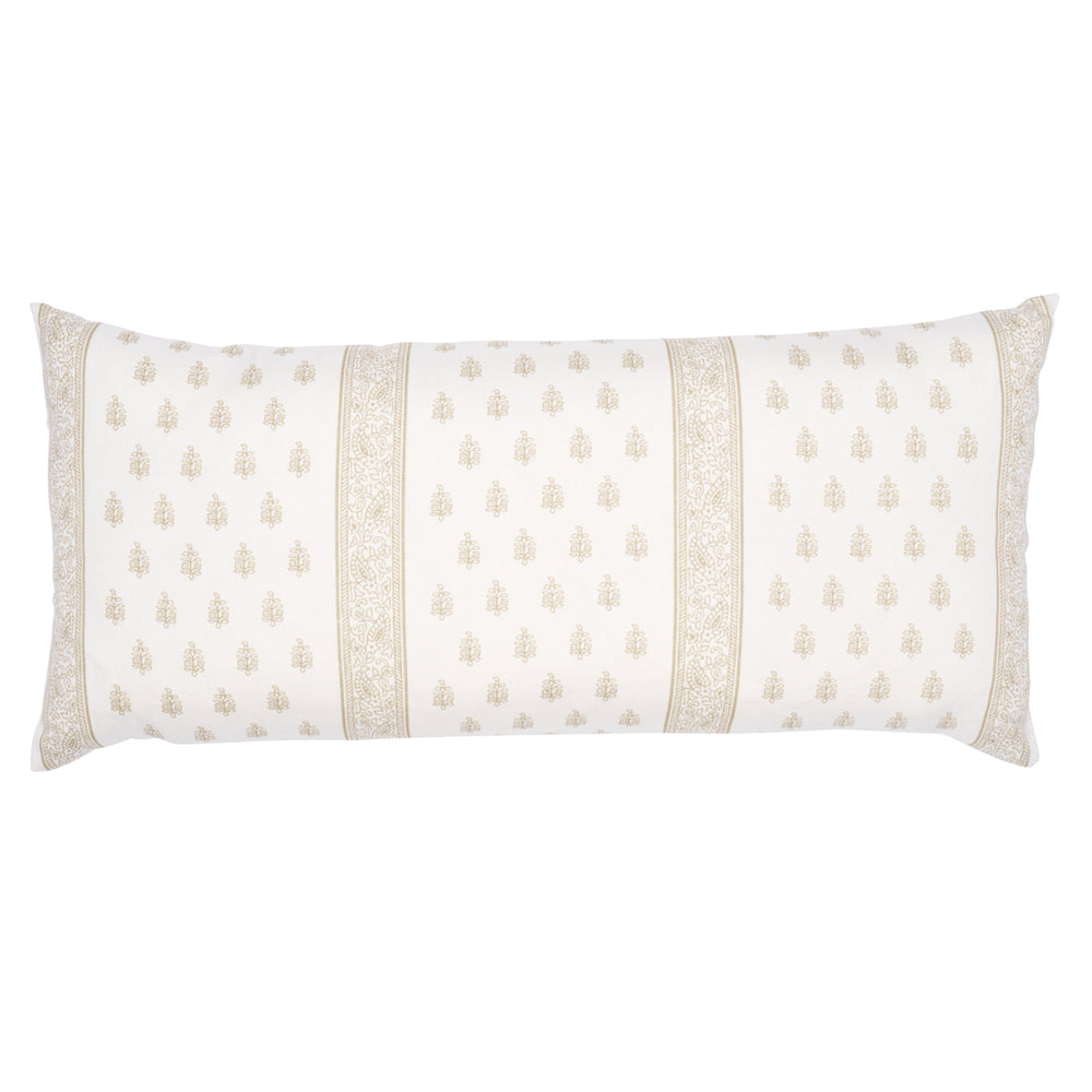 Cuscino a righe Katsura | Sabbia