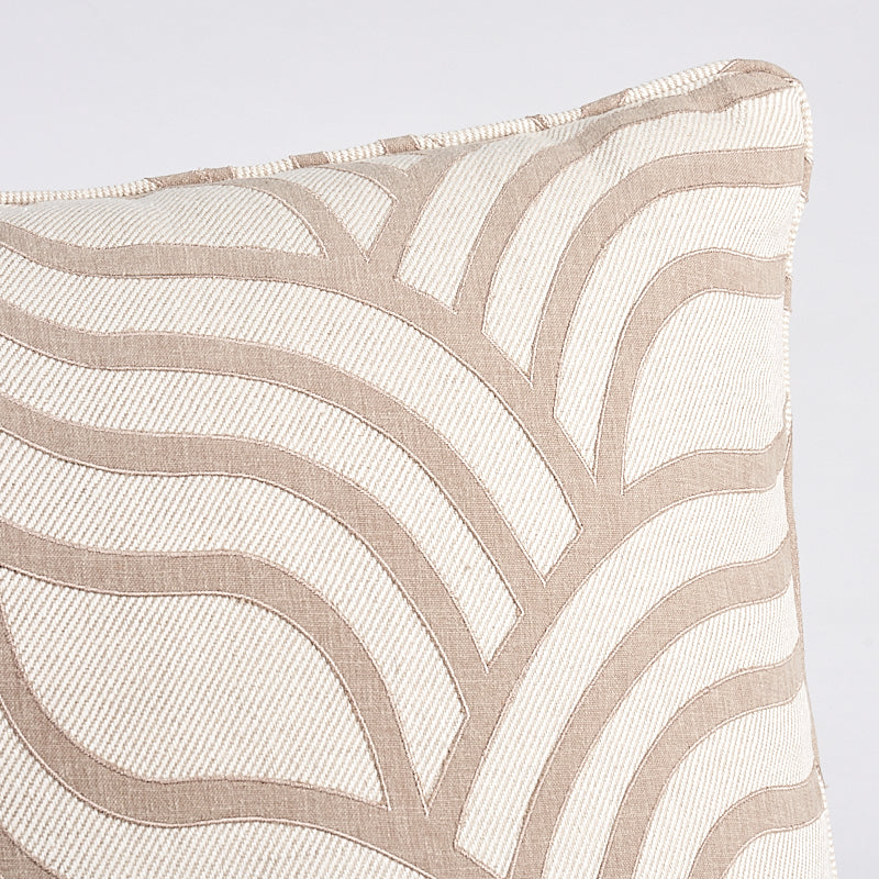 Cuscino applique Sangomar | Marrone