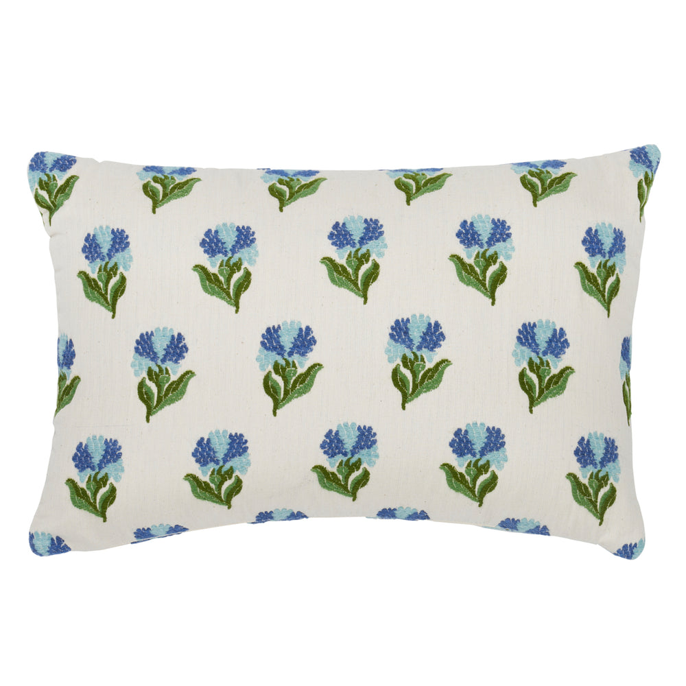 Cuscino floreale Rosina | Fiordaliso