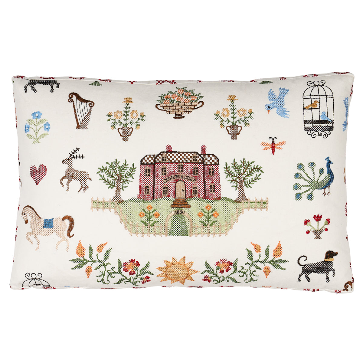 Merrifield geometric decorative pillow deals