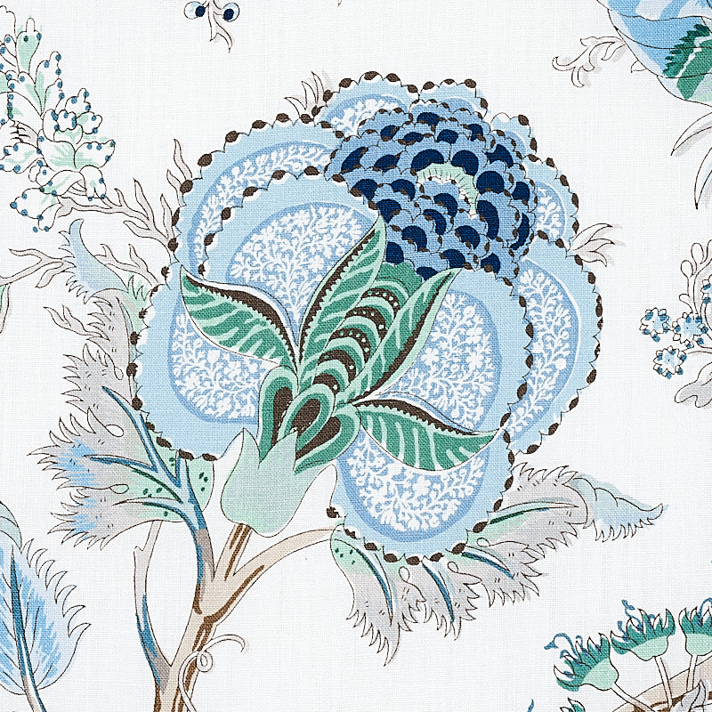 INDIAN ARBRE | Peacock & Emerald