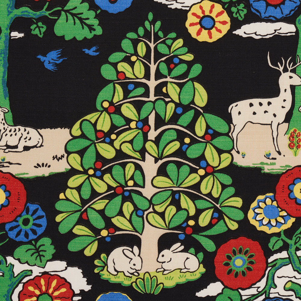 FANTASY FOREST | Black & Multi
