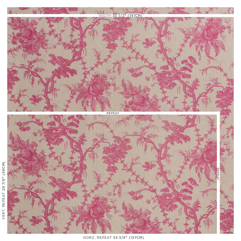 SAN CRISTOBAL TOILE | Magenta