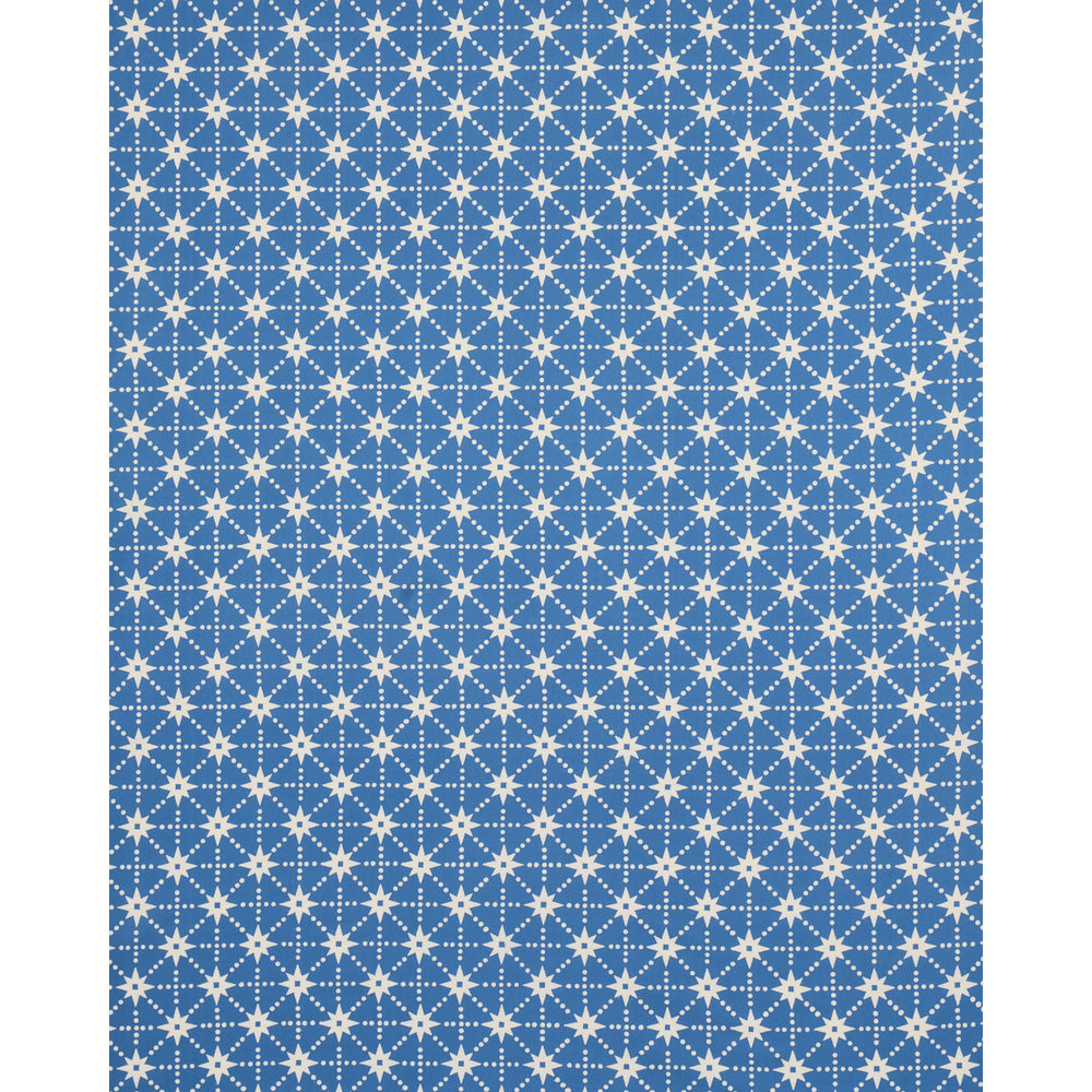 STARS HAND BLOCK PRINT | Blue