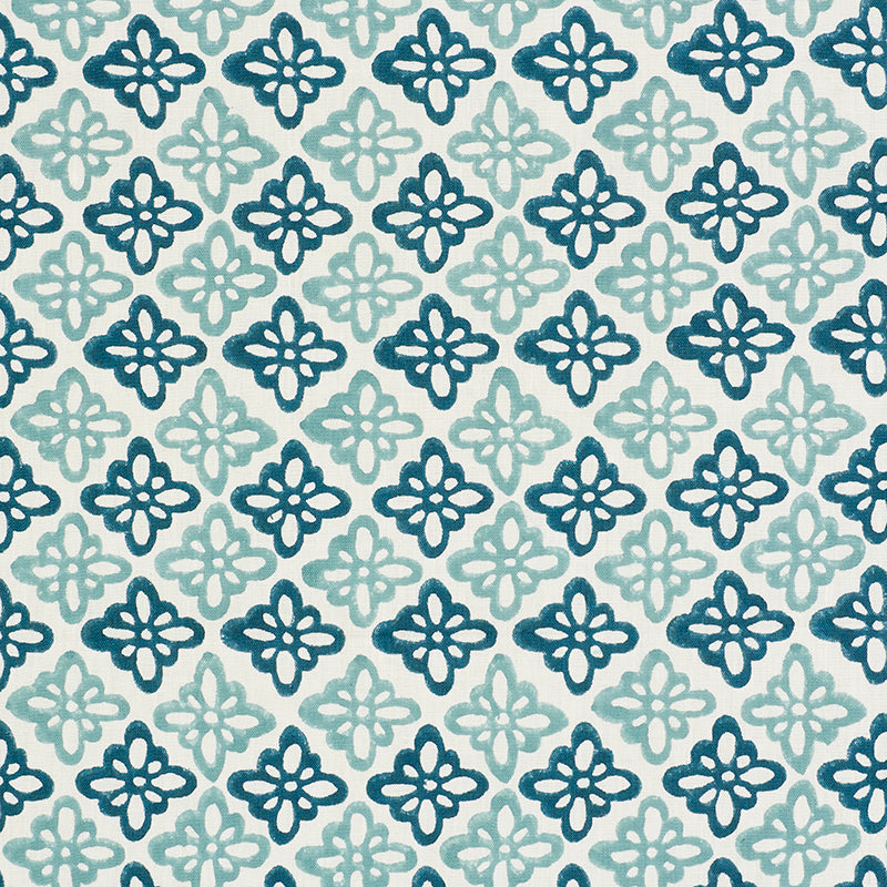STAMPA A BLOCCO A MANO PATTEE | BLU