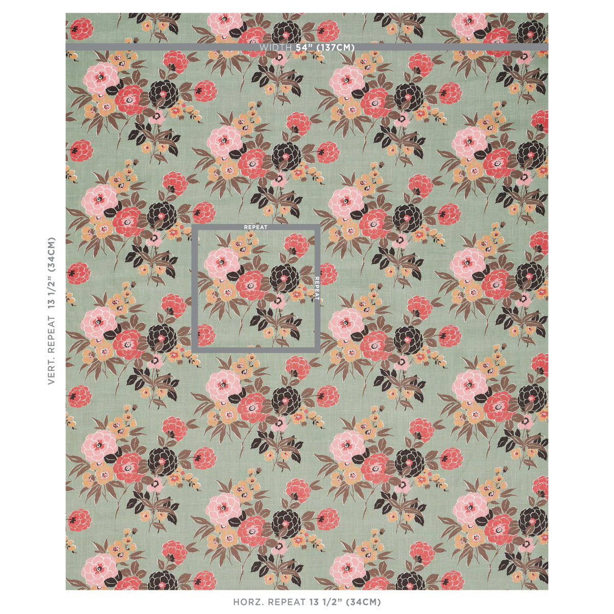 VALENTINA FLORAL | Green