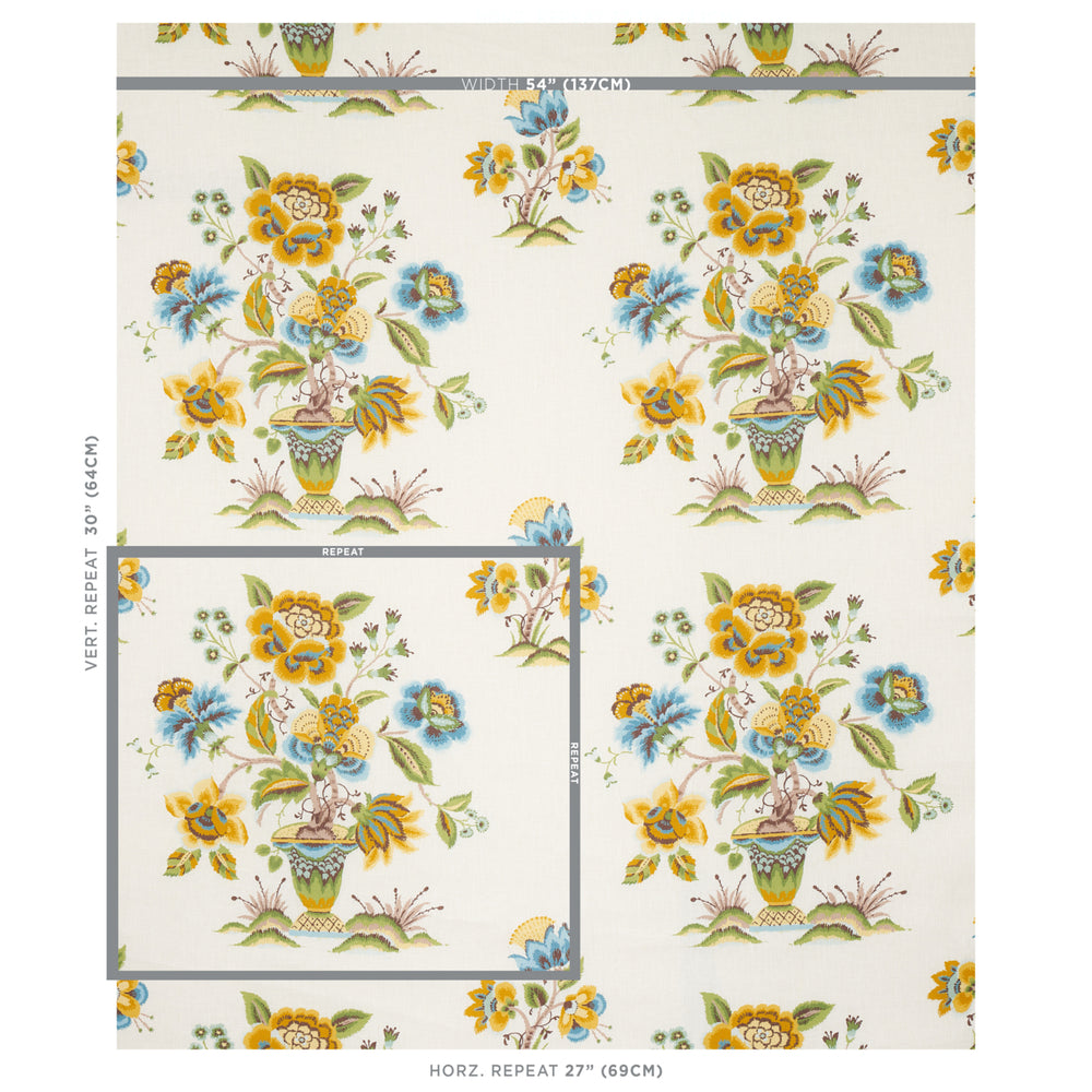 ASHFORD LINEN | Ochre And Sky