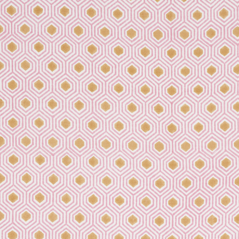 OTIS HAND PRINT | Pink & Gold
