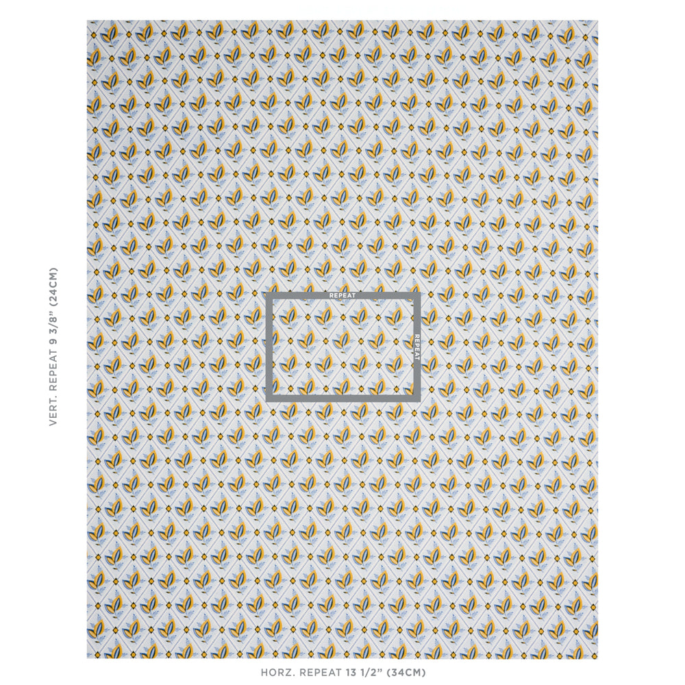BASILE TRELLIS | Yellow & Blue