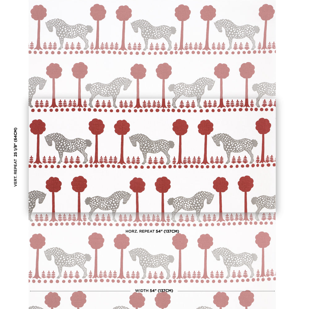 POLKA DOT PONY | Red