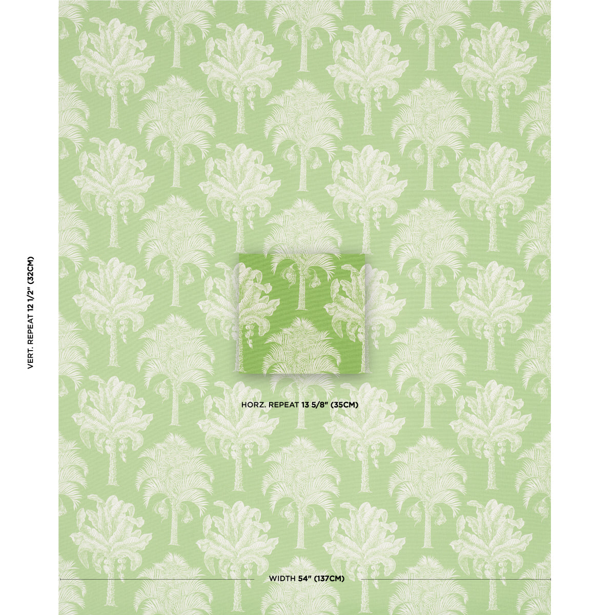GRANDI PALME INTERNO/ESTERNO | VERDE