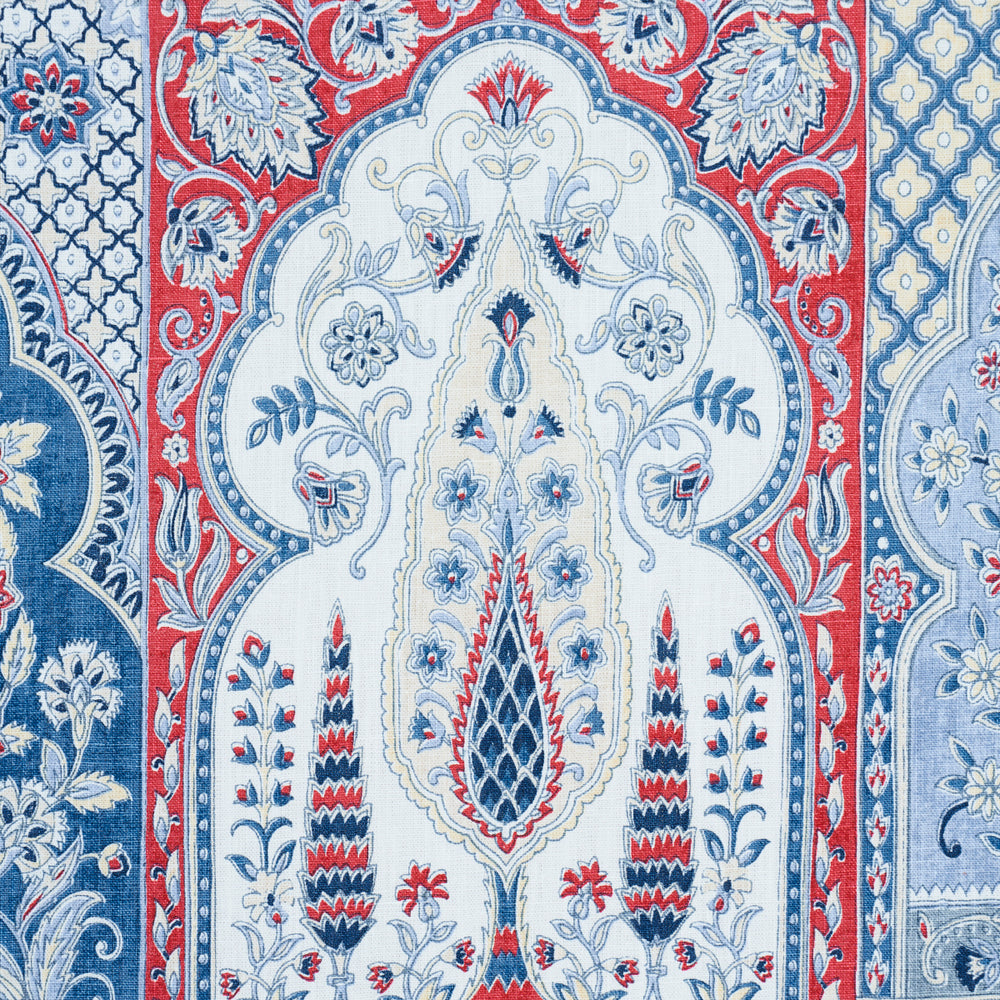 BARRA PALACE | Indigo & Crimson