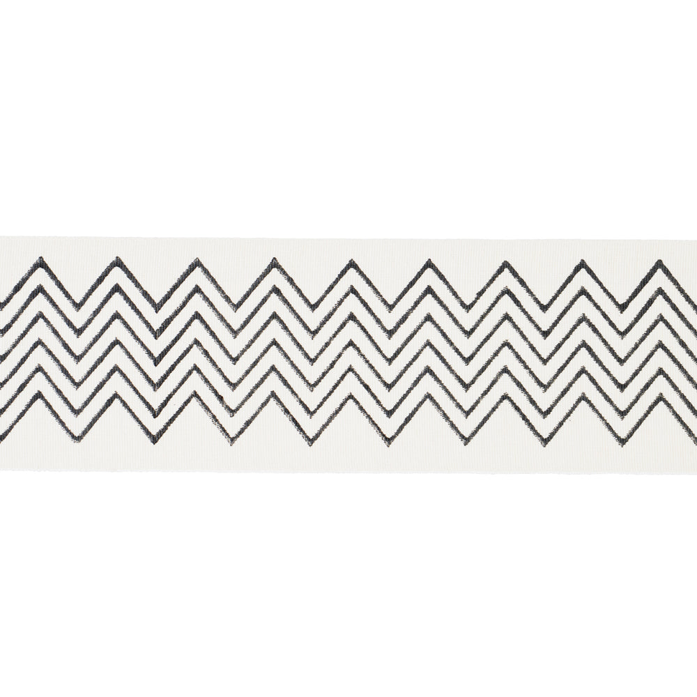 NASTRO BLOCCATO A MANO LEORA STRETTO | CARBONE