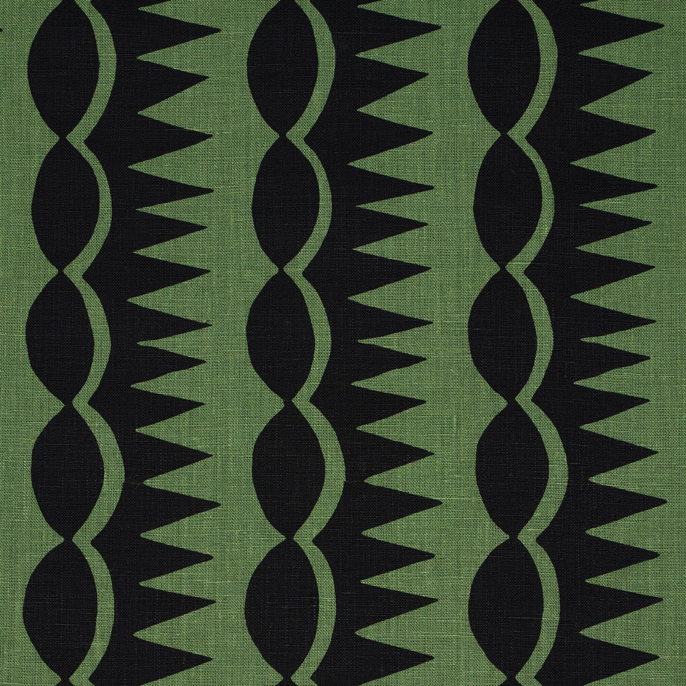 STRISCIA DEL PUGNALE | NERO SU VERDE