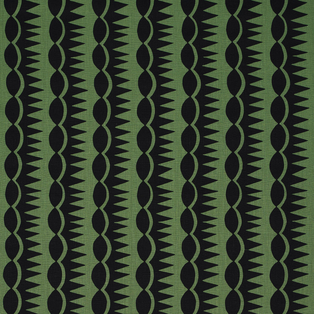 STRISCIA DEL PUGNALE | NERO SU VERDE