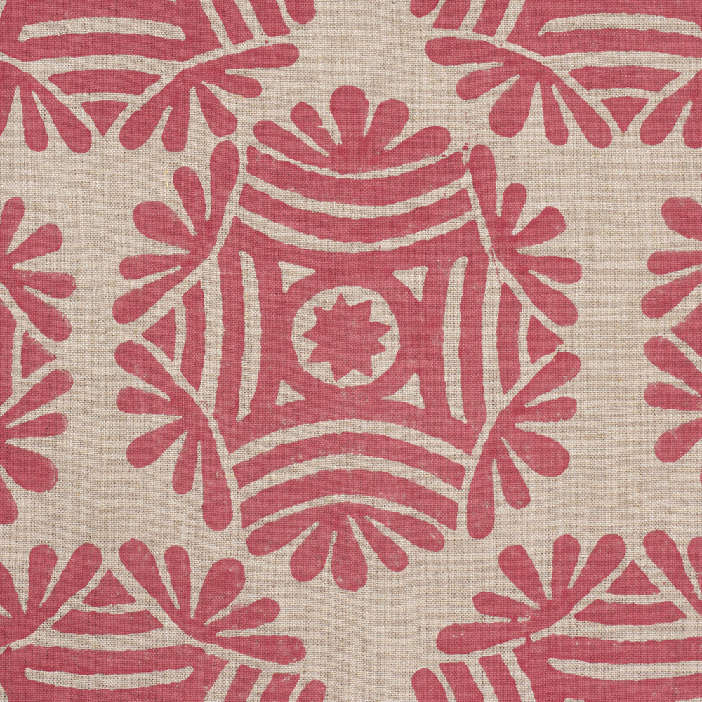 GILDED STAR HAND BLOCK | Red