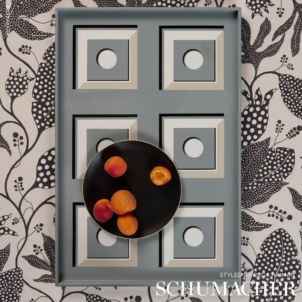 GIUNGLA A POIS | NERO E CREMA