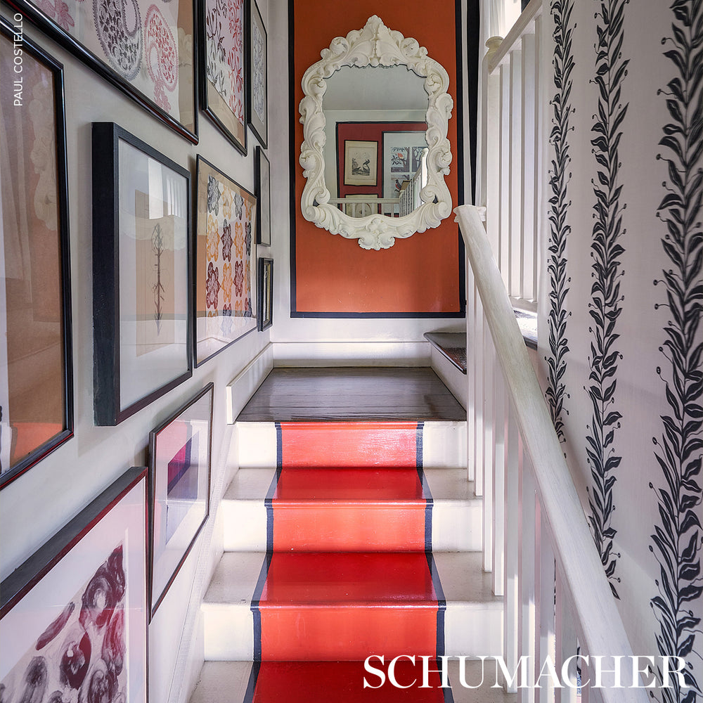 TENDRIL STRIPE INTERNO/ESTERNO | NERO E CREMA