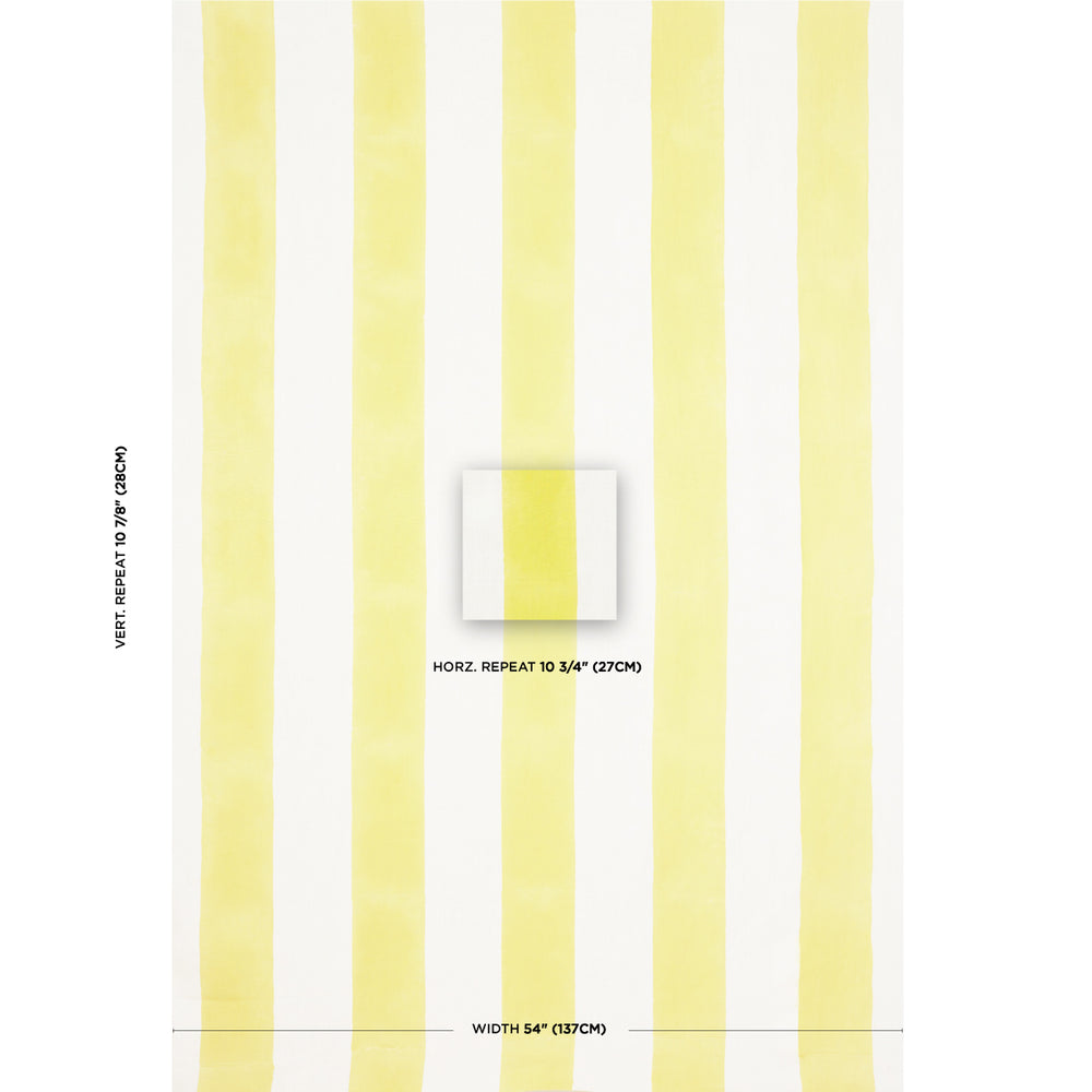 STRISCIA LARGA A BLOCCO A MANO | GIALLO