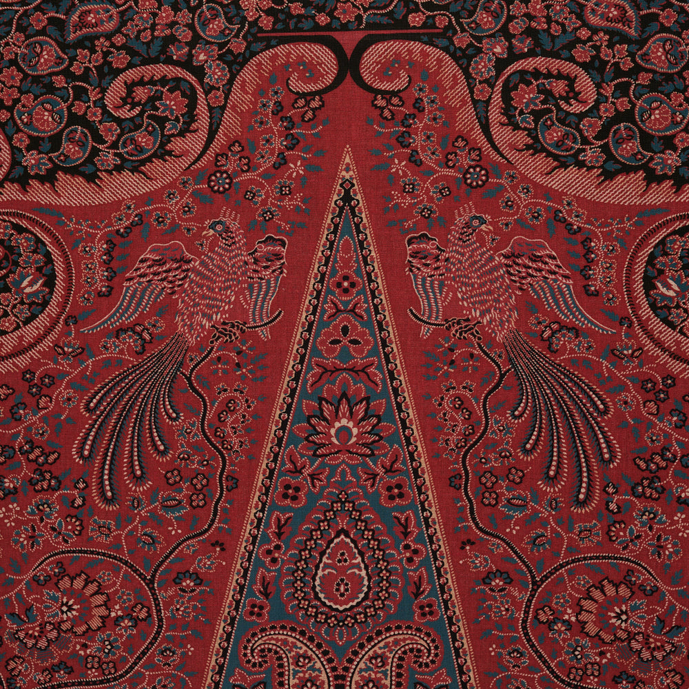PANNELLO PAISLEY COLMERY | ROSSO