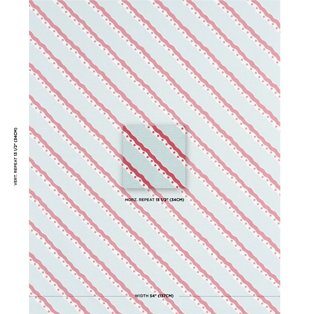 ROUSSEAU STRIPE | Rouge & Sky