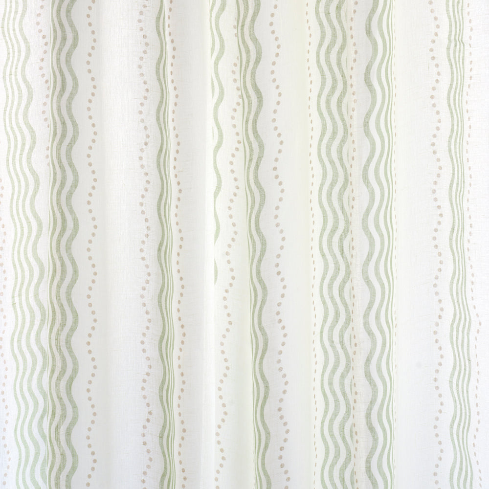 MARGOT LINEN SHEER | Green
