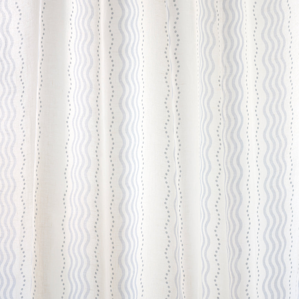MARGOT LINEN SHEER | Blue