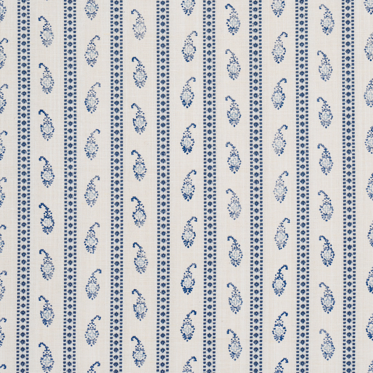 EDDIE WOVEN HAND BLOCK PRINT | Blue