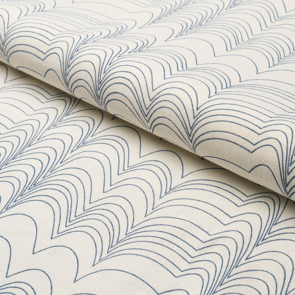 RICHTER LINEN PRINT | Blue