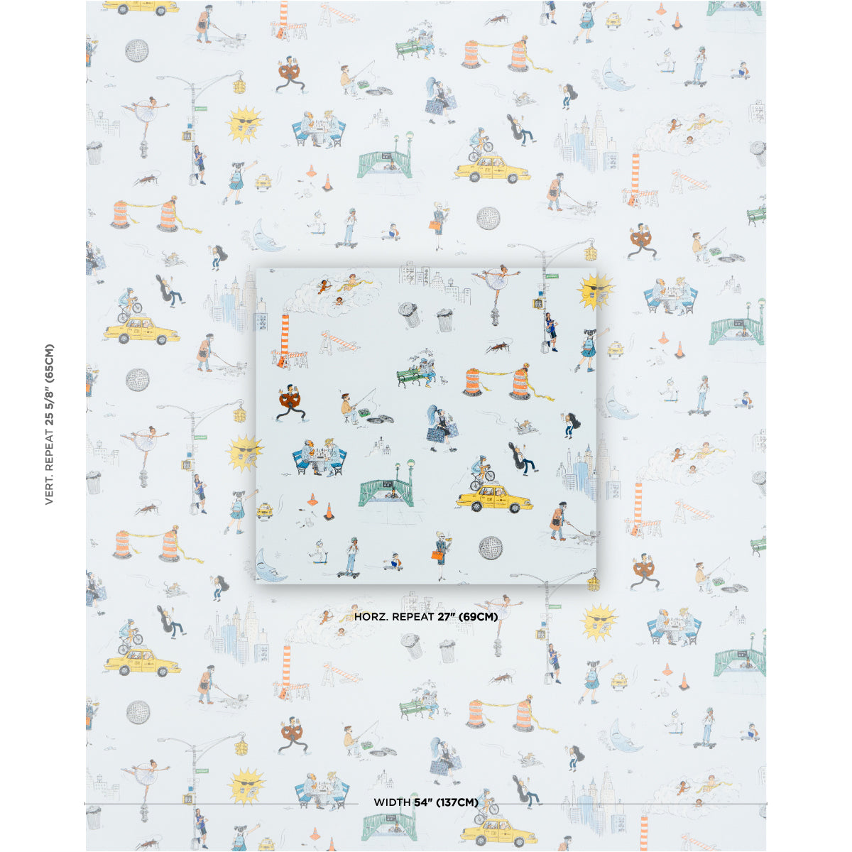 JOANA AVILLEZ'S STREET SCENES | Multicolor On Sky Blue