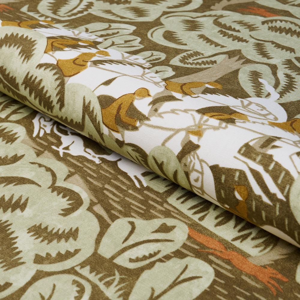 MARGARET SCHLOEMAN'S FOX CHASE | Sage & Soft Brown