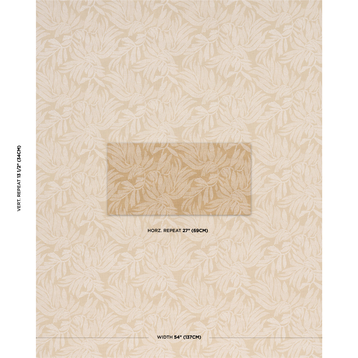 TAYRONA PALM MOSAIC | Playa Dorada Sand