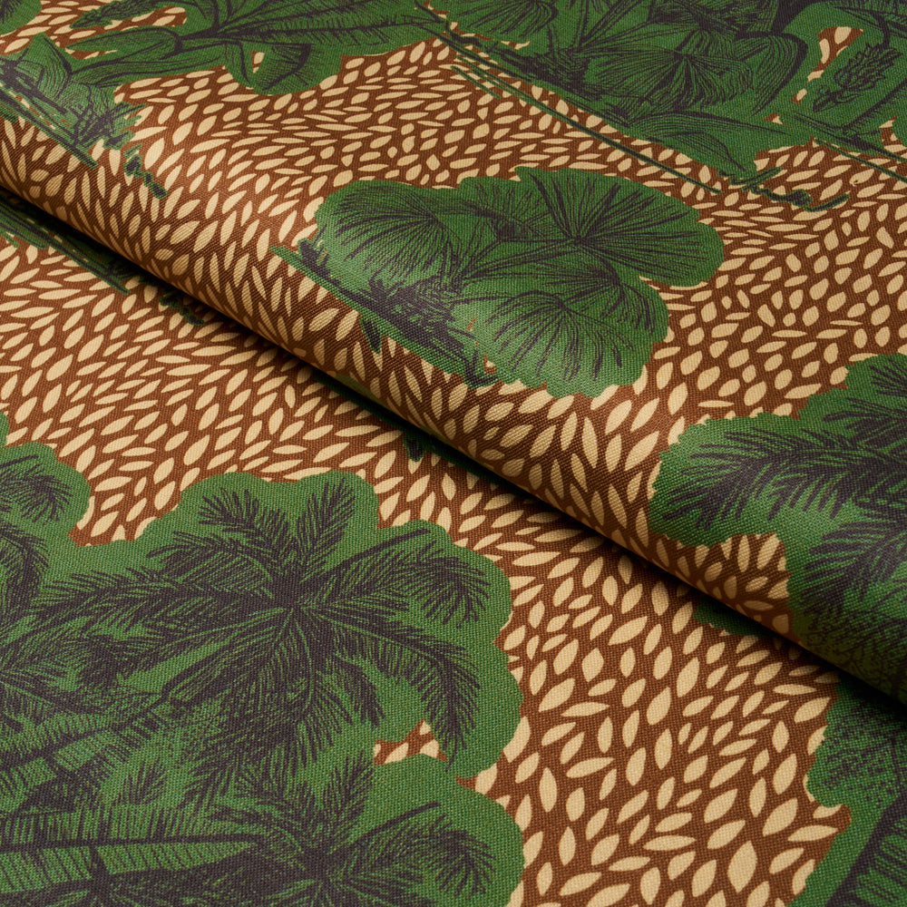 TROPICAL SAFARI PRINT | Orinoco Verdant Oasis